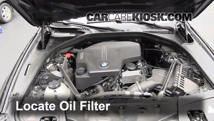 Oil & Filter Change BMW 528i xDrive (2010-2017) - 2012 BMW 528i xDrive